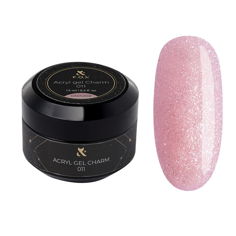 Acryl gel Charm F.O.X 011 Aventurine, 15 ml