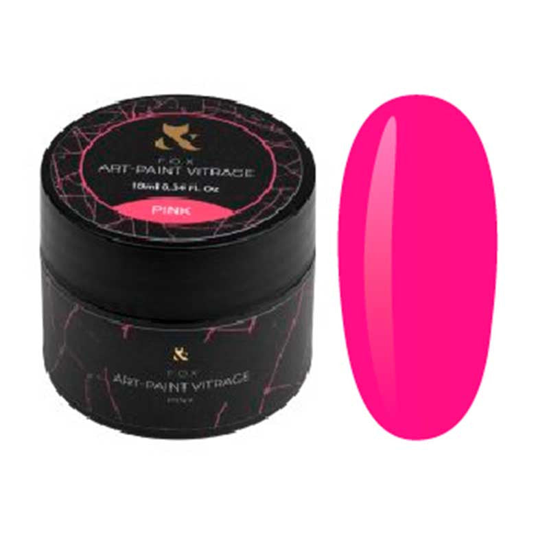 Art-Paint F.O.X Vitrage, Pink - 10 ml