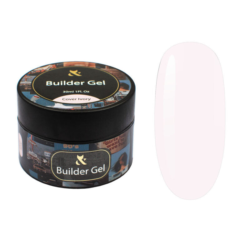 Builder gel F.O.X - Cover Ivory - 30 ml