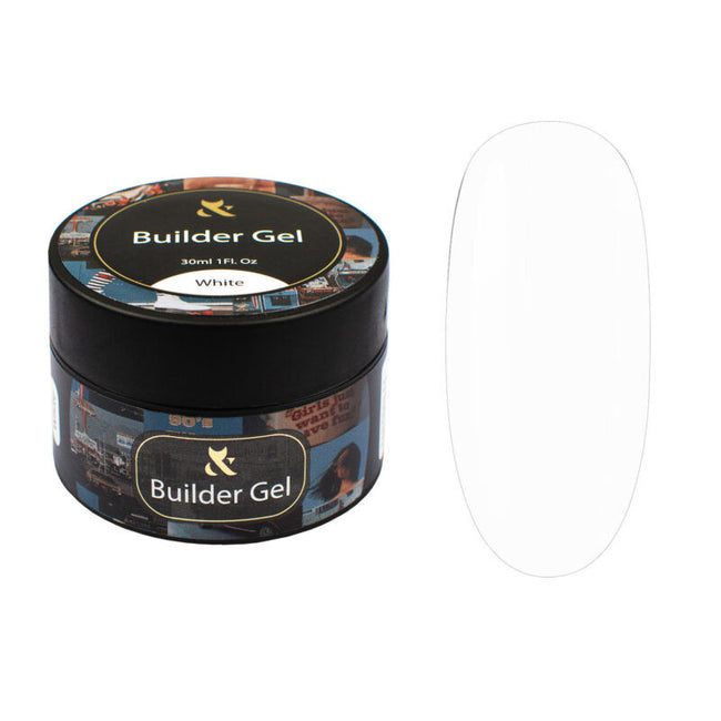 Builder gel F.O.X - White - 30 ml
