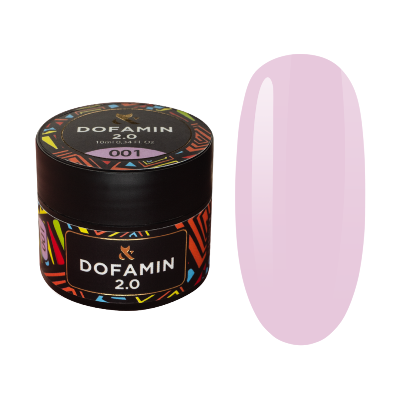 Color base coat Dofamin F.O.X, 001 - 10 ml