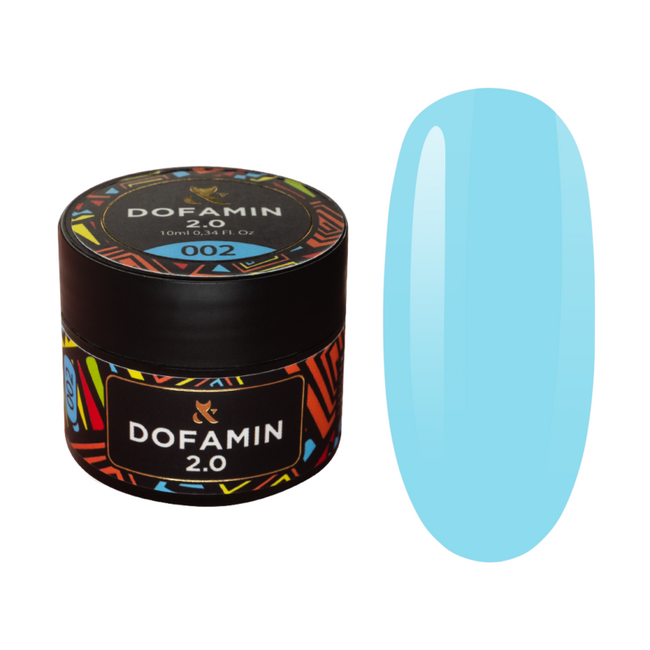 Color base coat Dofamin F.O.X, 002 - 10 ml