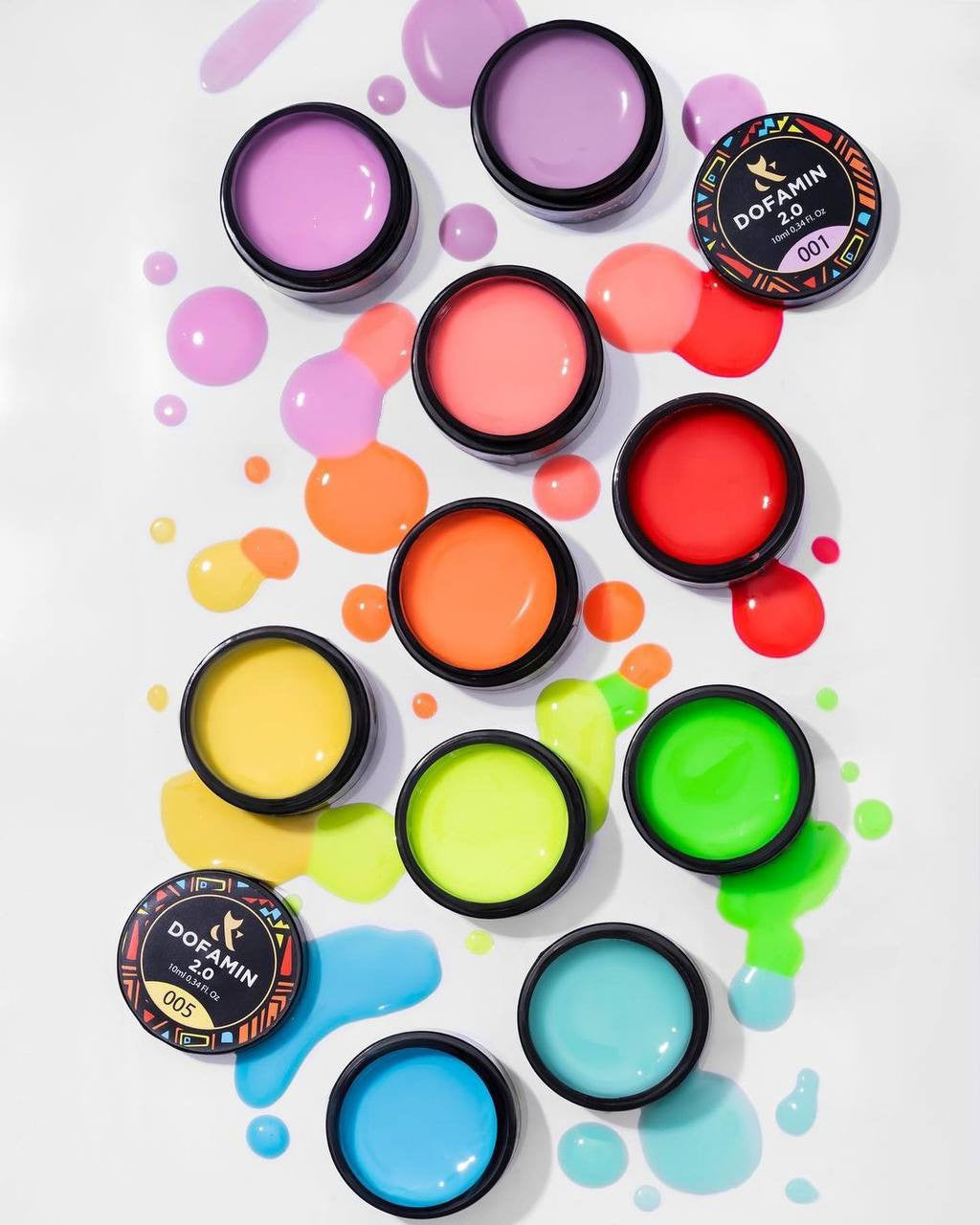 Color base coat Dofamin F.O.X, 002 - 10 ml — image 3