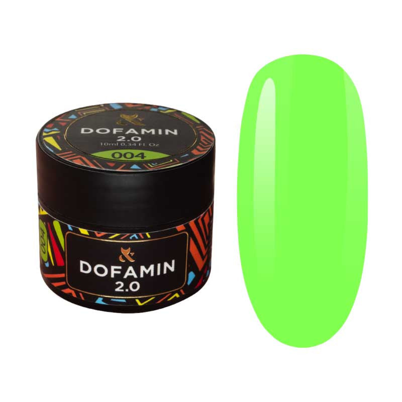 Värillinen alusgeeli coat Dofamin F.O.X, 004 - 10 ml