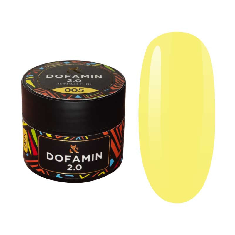 Värillinen alusgeeli coat Dofamin F.O.X, 005 - 10 ml