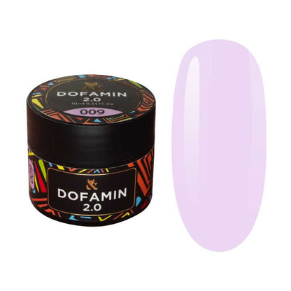 Värillinen alusgeeli coat Dofamin F.O.X, 009 - 10 ml