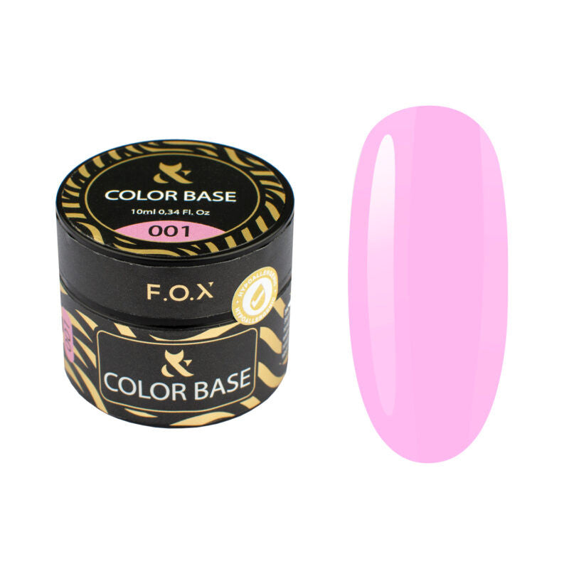 Värillinen alusgeeli F.O.X 001, 10 ml