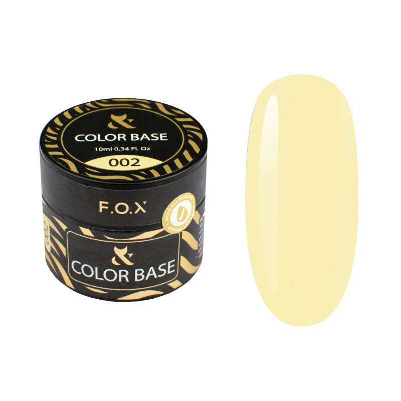 Värviline alusgeel F.O.X 002, 10 ml