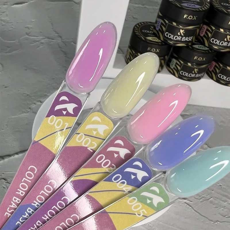 Värviline alusgeel F.O.X 002, 10 ml — pilt 3