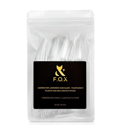 Color display palette F.O.X Stiletto Shape – 50 pcs — image 2