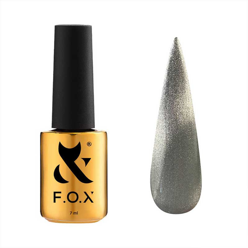 Color gel polish Cat Eye Crystalline F.O.X 001 - 7 ml