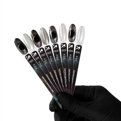 Color gel polish Cat Eye Crystalline F.O.X 002 - 7 ml — image 2