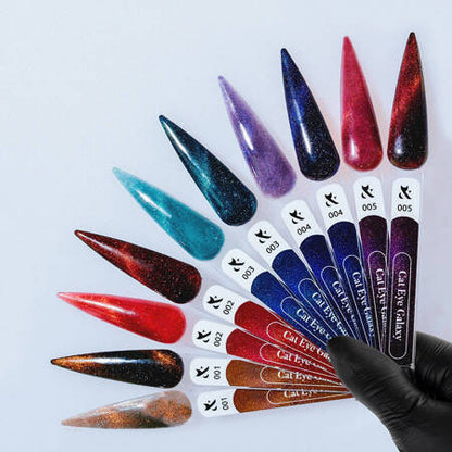 Color gel polish Cat Eye Galaxy F.O.X 004 - 7 ml — image 2