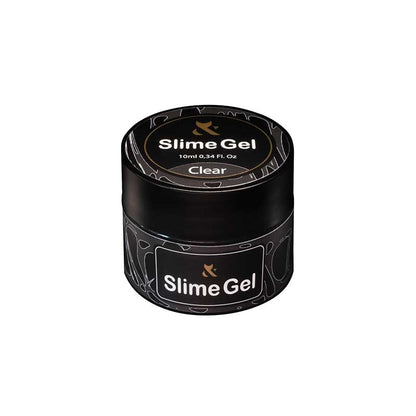 Gel chewing gum for nail design F.O.X Slime Gel Clear, 10 ml
