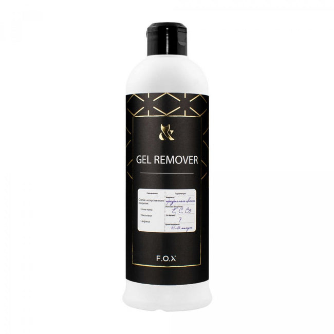 F.O.X Gel Remover – dissolvant pour vernis semi-permanent 550 ml