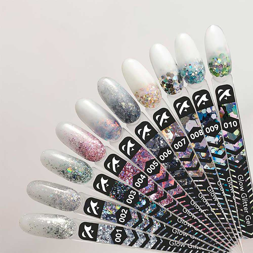 Glow Glitter Gel F.O.X 006 - 5 ml — image 2
