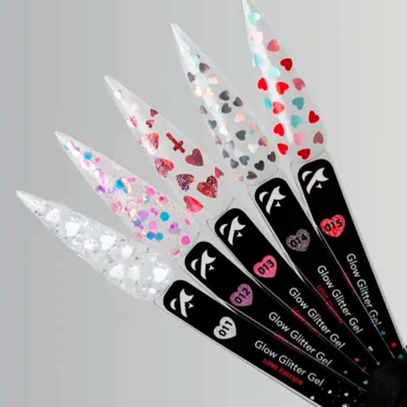 Glow Glitter Gel Love Edition F.O.X 013 - 5 ml — image 3