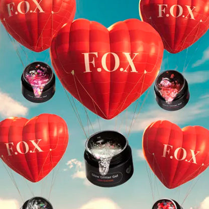 Glow Glitter Gel Love Edition F.O.X 013 - 5 ml — image 4