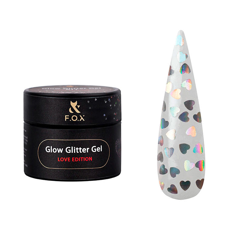 Glow Glitter Gel Love Edition F.O.X 014 - 5 ml — image 2