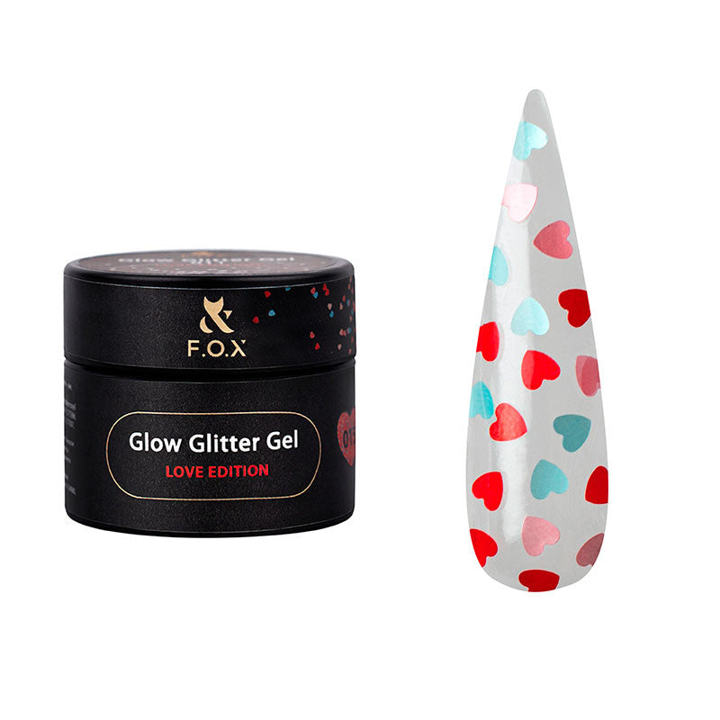 Glow Glitter Gel Love Edition F.O.X 015 - 5 ml — image 2