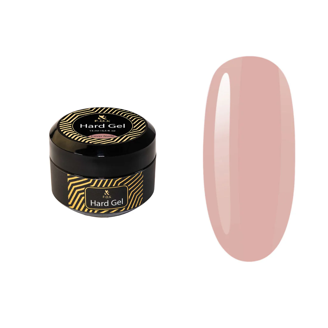Hard gel F.O.X - Cover Nude - 15 ml