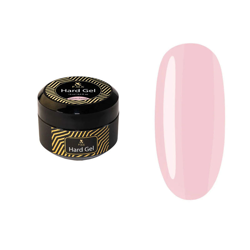 Hard gel F.O.X - Cover Pastel - 15 ml