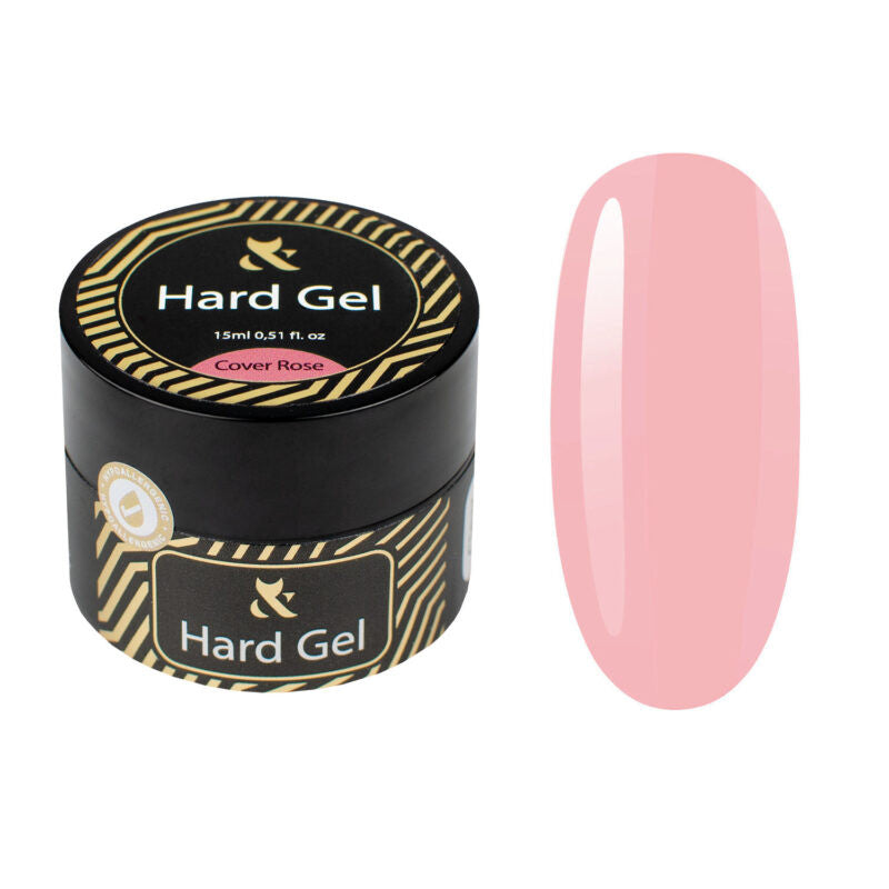 Hard gel F.O.X - Cover Rose - 15 ml