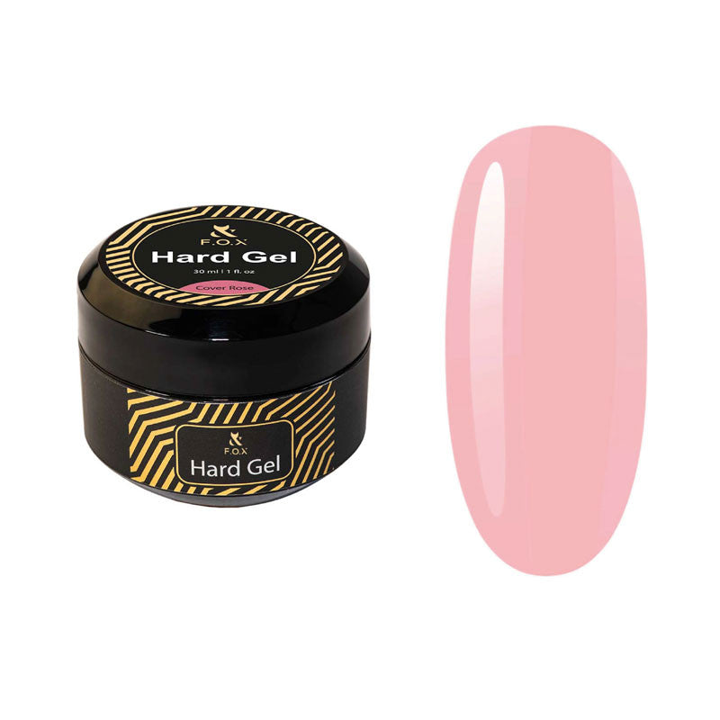 Hard gel F.O.X - Cover Rose - 30 ml