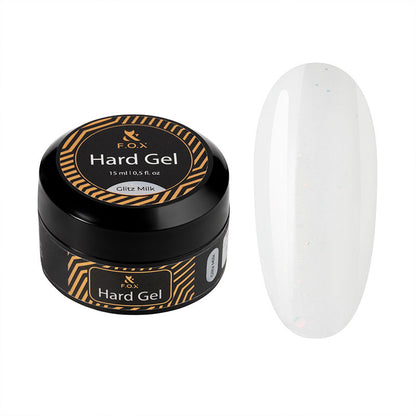 Hard gel F.O.X - Glitz Milk - 15 ml