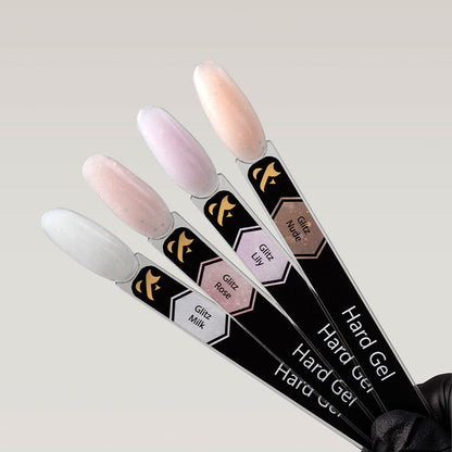 Hard gel F.O.X - Glitz Milk - 15 ml — image 3
