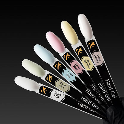 Hard gel F.O.X - Light Milk - 15 ml — image 2