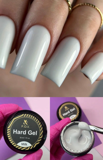 Hard gel F.O.X - Milk - 30 ml — image 4