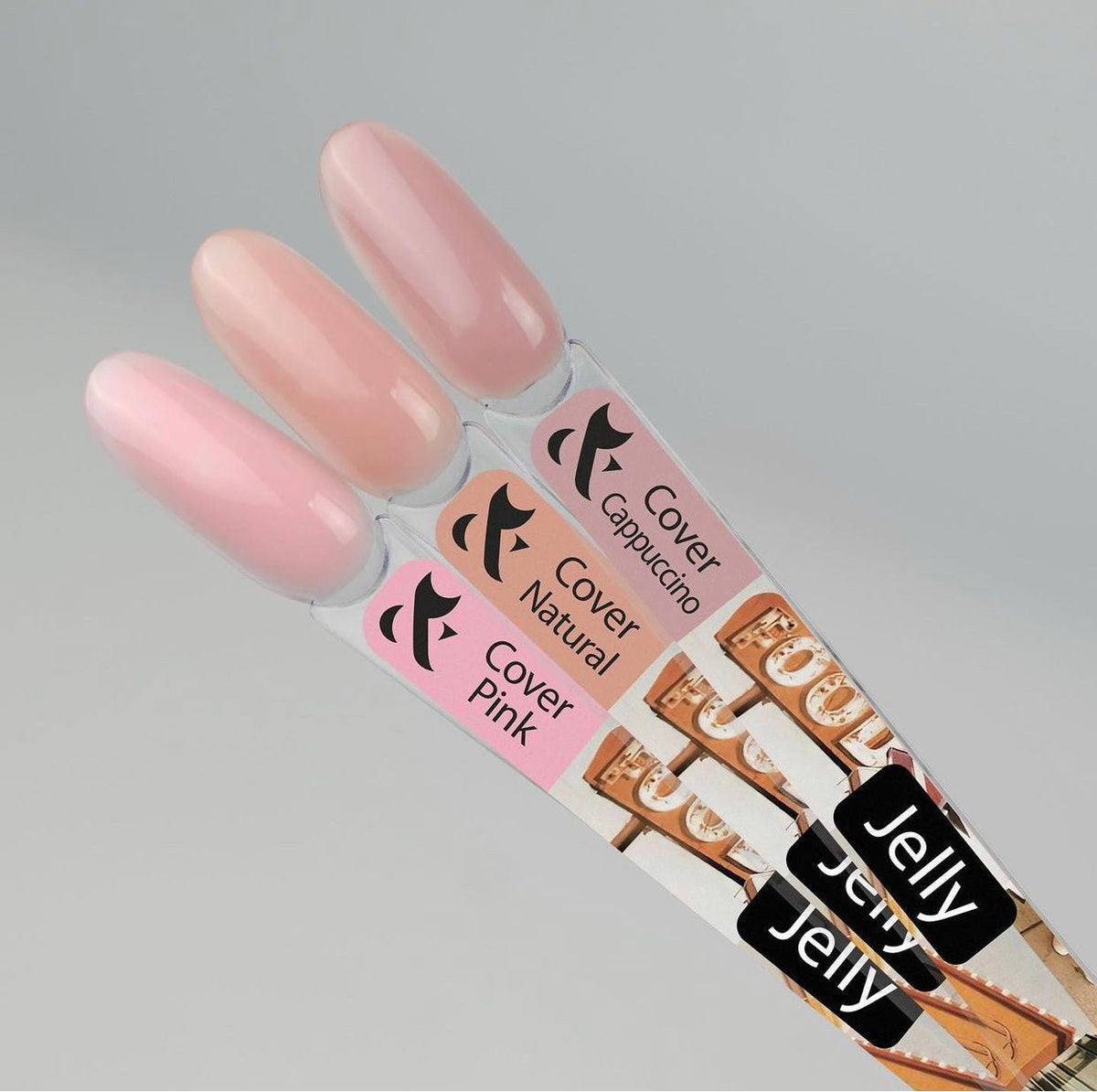 Jelly gel F.O.X - Cover Natural - 50 ml — image 2