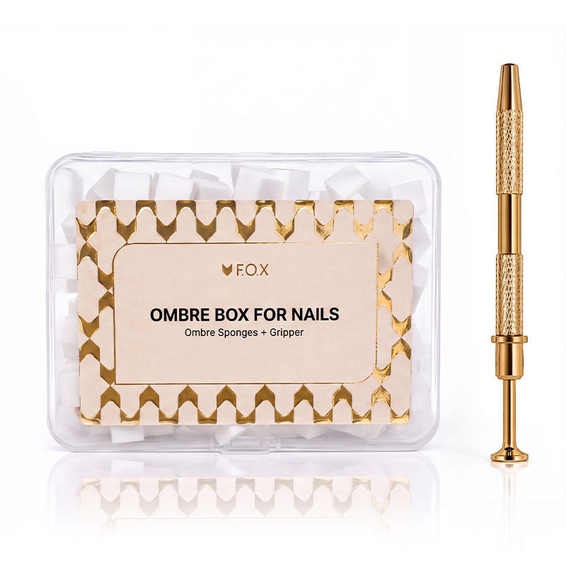 Ombre Box For Nails F.O.X – Sponges + Gripper