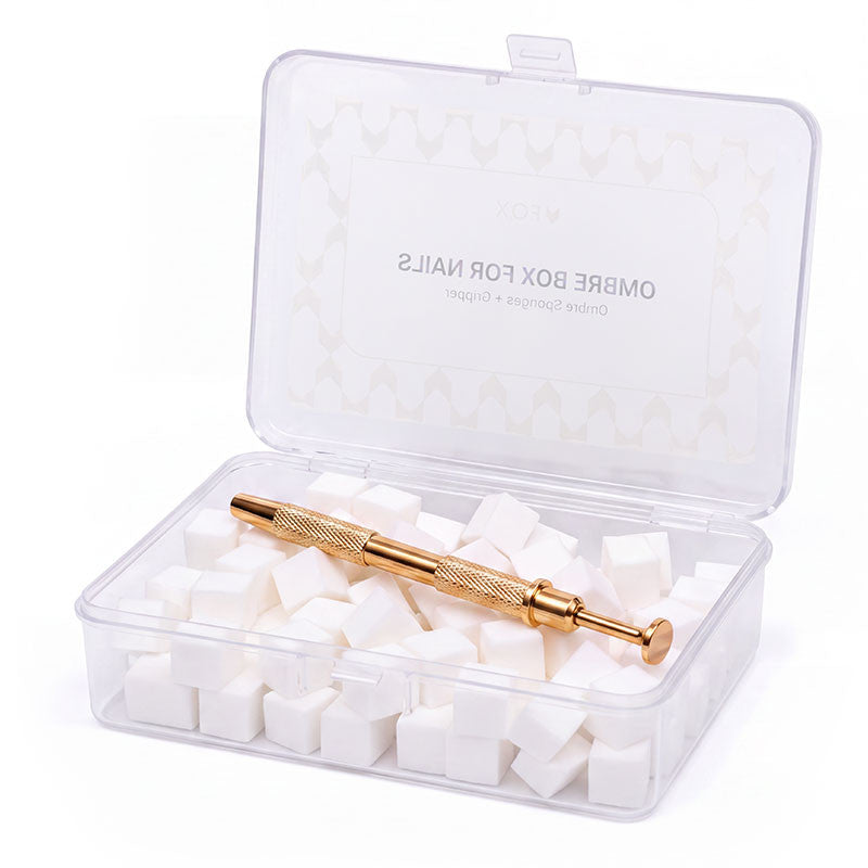Ombre Box For Nails F.O.X – Sponges + Gripper — image 3
