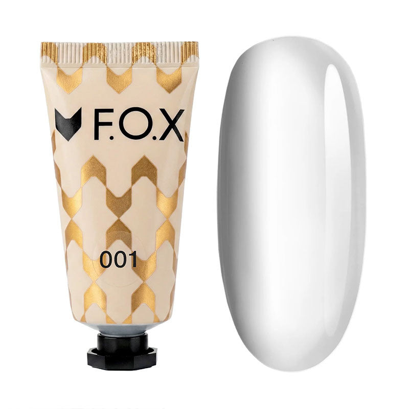 Polygel F.O.X Poly Gel Nano 001, White, Tube, 15 ml
