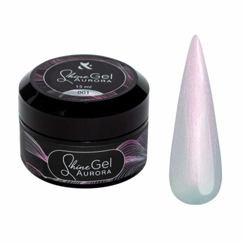 Моделирующий гель Shine GeI Aurora 001 F.O.X - 15 ml