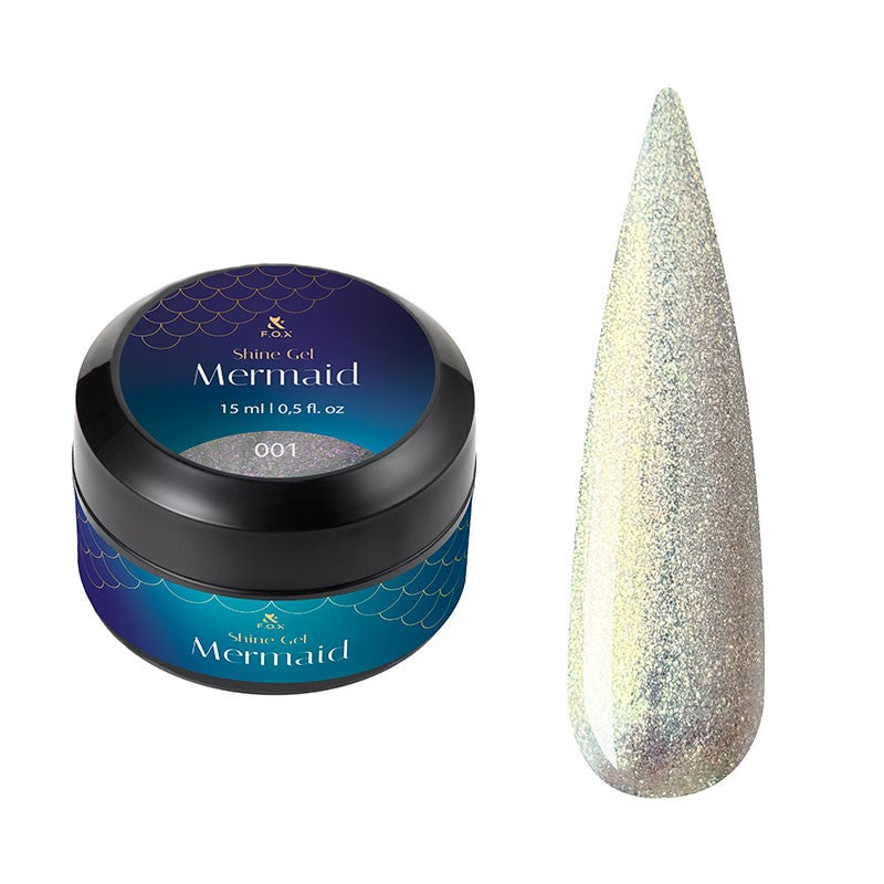 Aufbaugel Shine Gel Mermaid 001 F.O.X - 15 ml