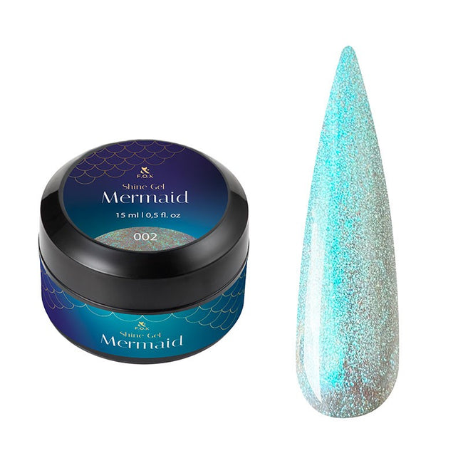 Aufbaugel Shine Gel Mermaid 002 F.O.X - 15 ml