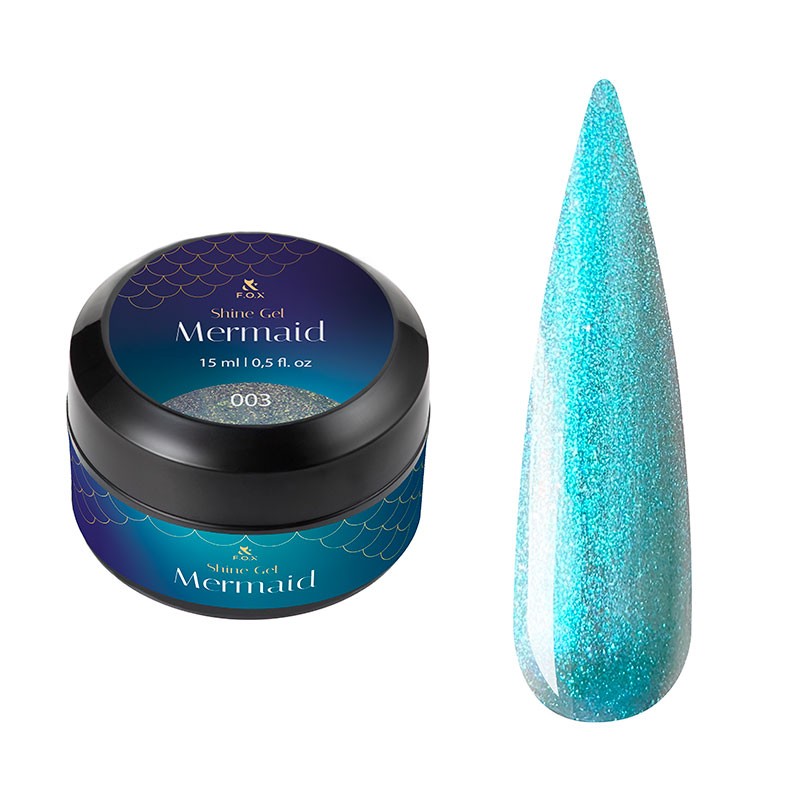 Gel de construction Shine Gel Mermaid 003 F.O.X - 15 ml