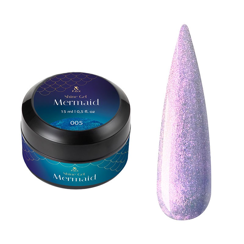 Aufbaugel Shine Gel Mermaid 005 F.O.X - 15 ml