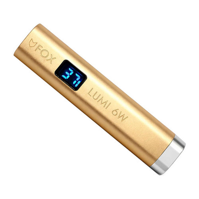 Touch sensor nail curing lamp F.O.X LUMi 6W with display (L6W)