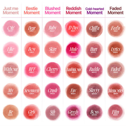 Fwee Lip&Cheek Blurry Pudding Pot Keyring Set — MV04 SLAYYY