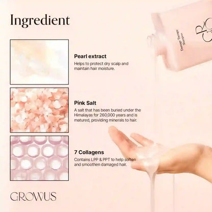 Growus Damage Therapy Shampoo EX 500ml — product image 2