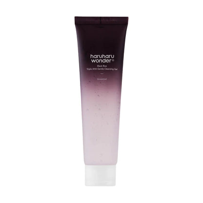 Haruharu Wonder Black Riz Triple AHA Gel nettoyant doux 100 ml — Photo du produit 1