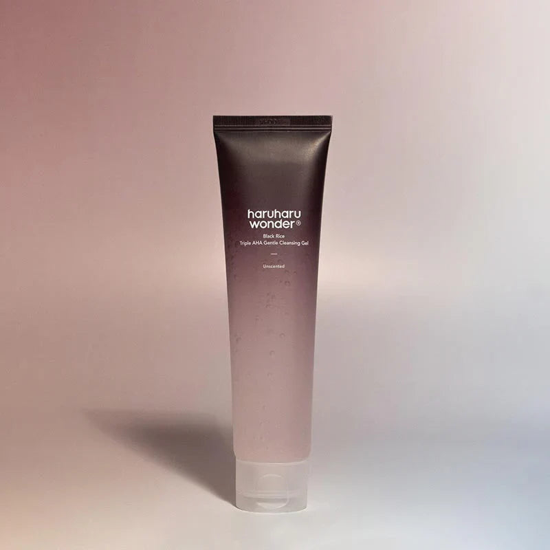 Haruharu Wonder Black Riz Triple AHA Gel nettoyant doux 100 ml — Photo du produit 2