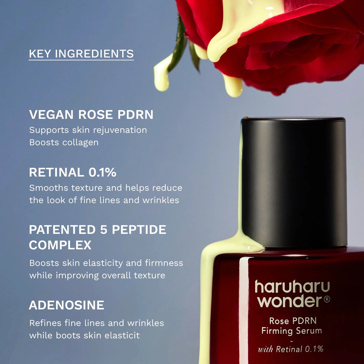 Haruharu Wonder Rose PDRN Firming Serum 30ml — product image 3