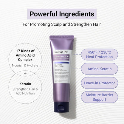 Heimish RX Amino Keratin Heat Protecting Leave In Treatment 150ml — product image 4