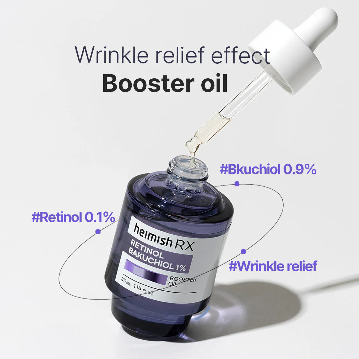 Heimish RX Retinol Bakuchiol Booster Oil 35ml — product image 3