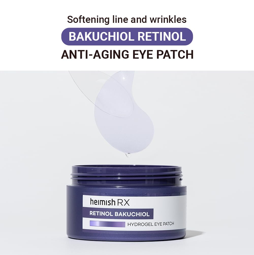 Heimish Parche ocular de hidrogel de retinol bakuchiol RX 60pcs — Imagen del producto 3